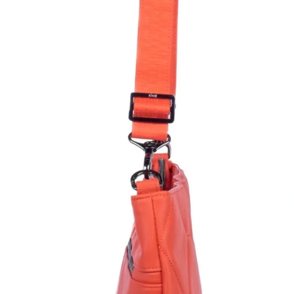 LUG Galley Satin Luxe VL Portfolio Papaya NWOT